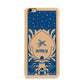 Blue Reindeer Personalised iPhone 6 Plus 3D Snap Case on Gold Phone