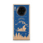 Blue Santas Sleigh Personalised Huawei Mate 30 Pro Phone Case