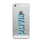 Blue Slime Text Apple iPhone 5 Case
