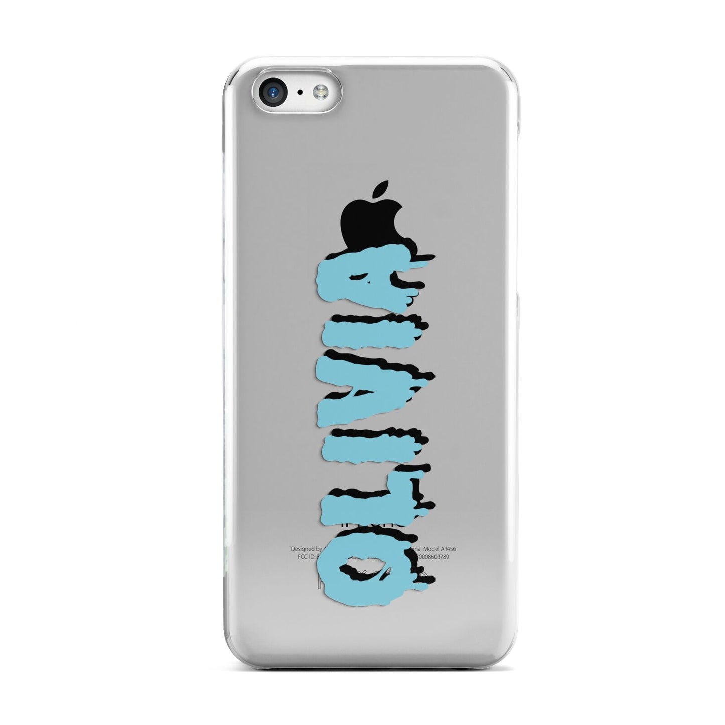 Blue Slime Text Apple iPhone 5c Case