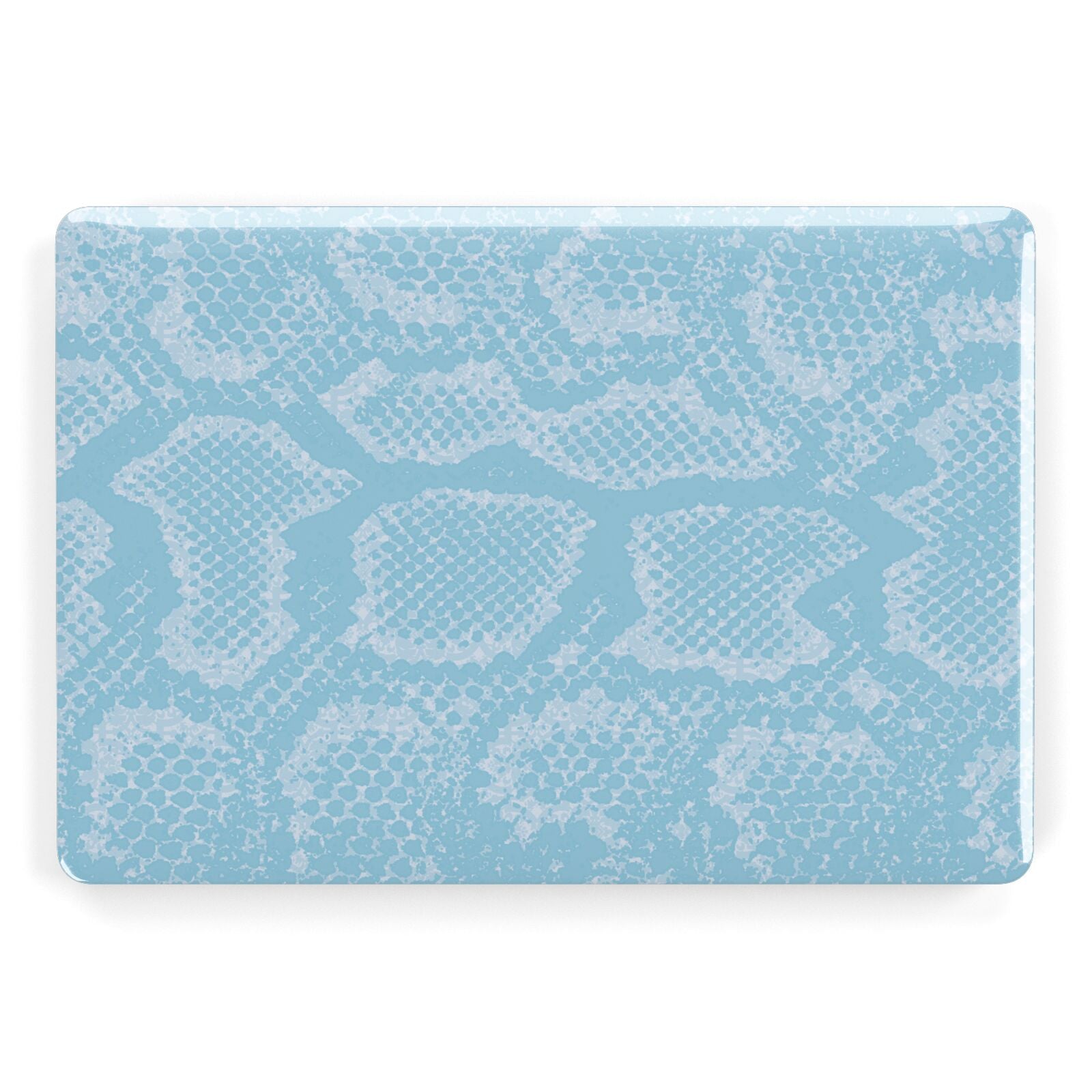 Blue Snakeskin Apple MacBook Case