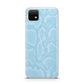 Blue Snakeskin Huawei Enjoy 20 Phone Case