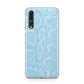 Blue Snakeskin Huawei P20 Pro Phone Case