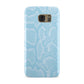 Blue Snakeskin Samsung Galaxy Case