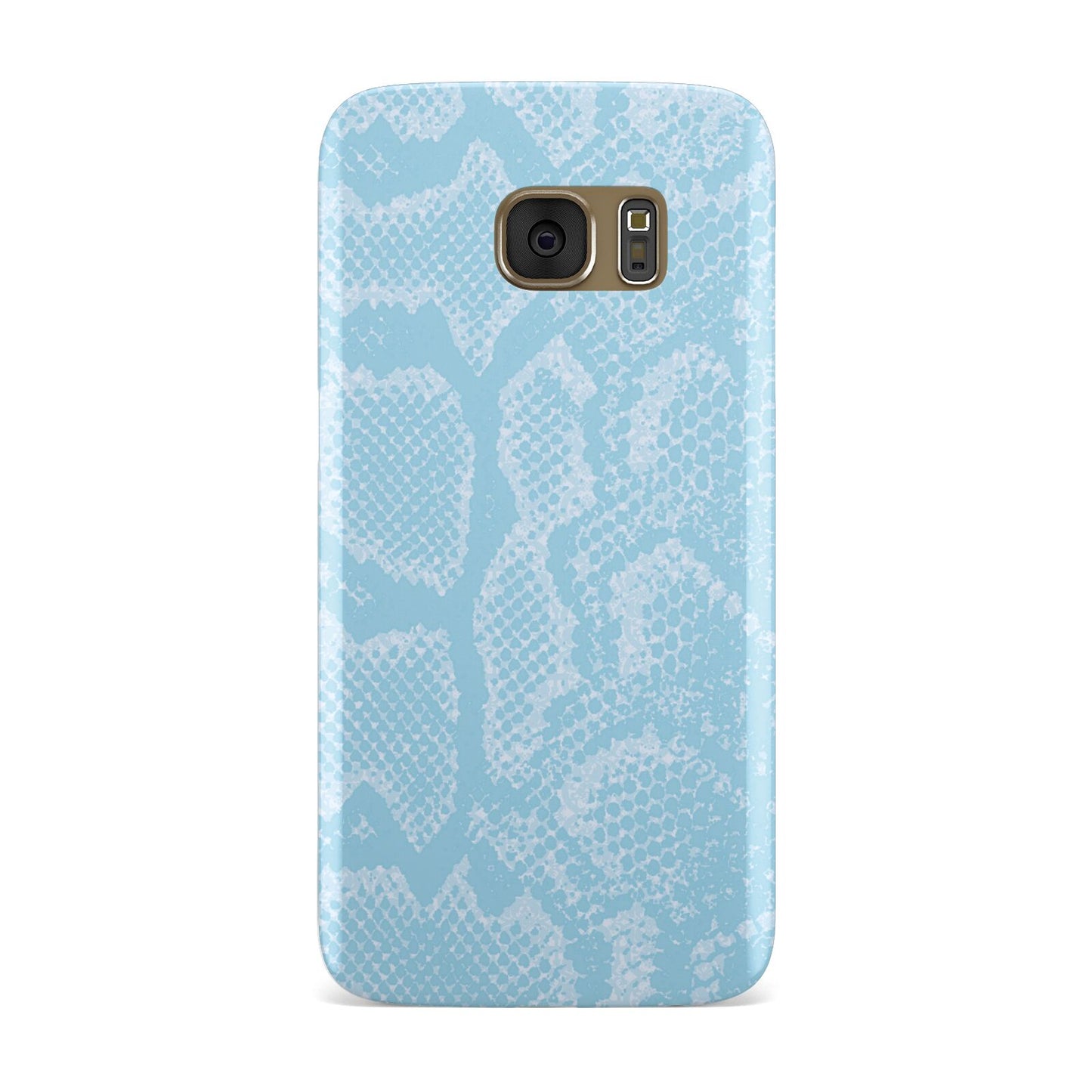 Blue Snakeskin Samsung Galaxy Case