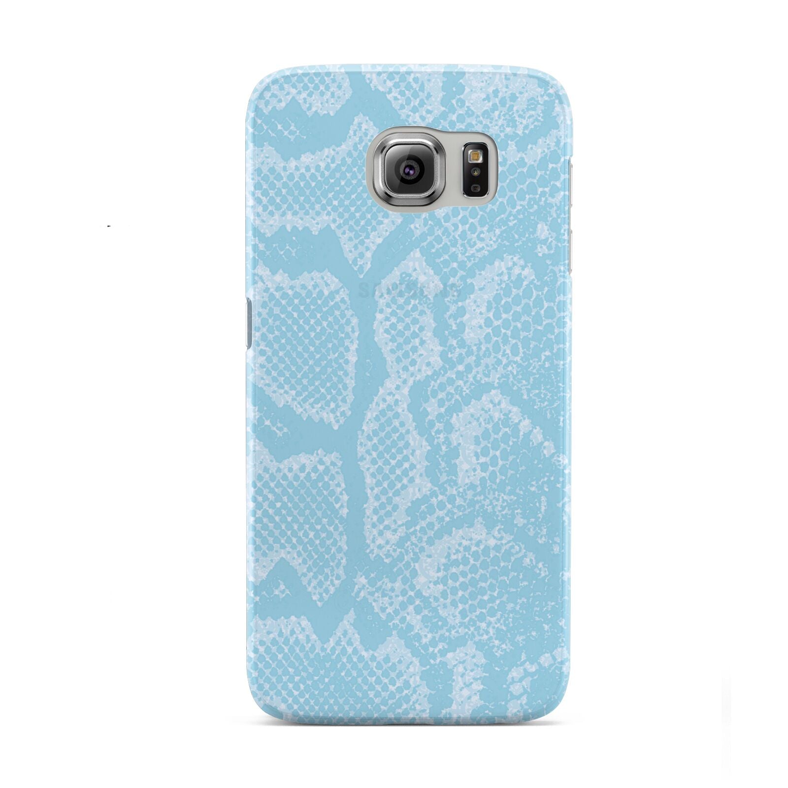 Blue Snakeskin Samsung Galaxy S6 Case