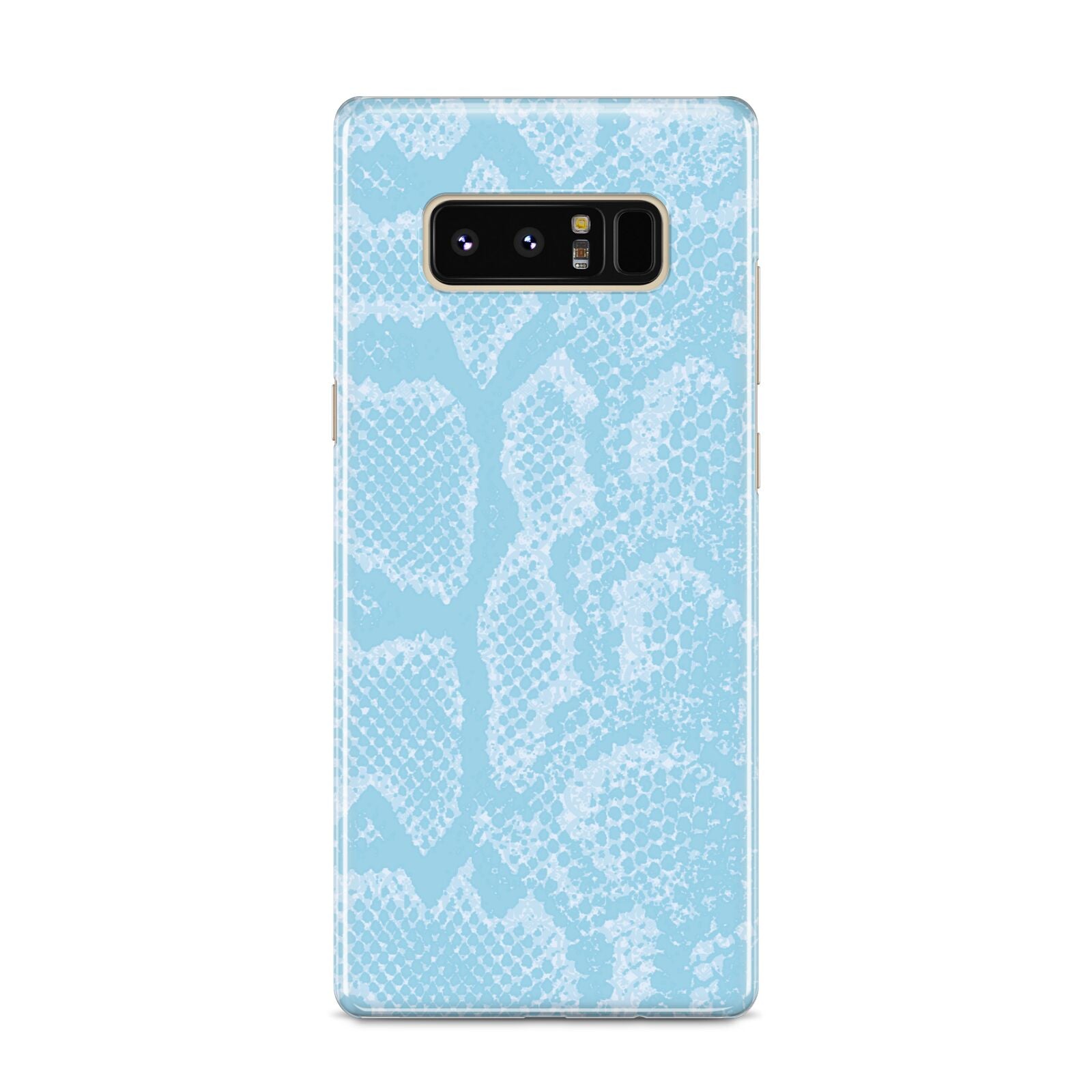 Blue Snakeskin Samsung Galaxy S8 Case