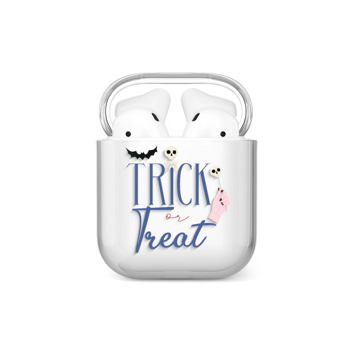 Blue Trick or Treat AirPods Case