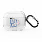 Blue Trick or Treat AirPods Clear Case 3rd Gen