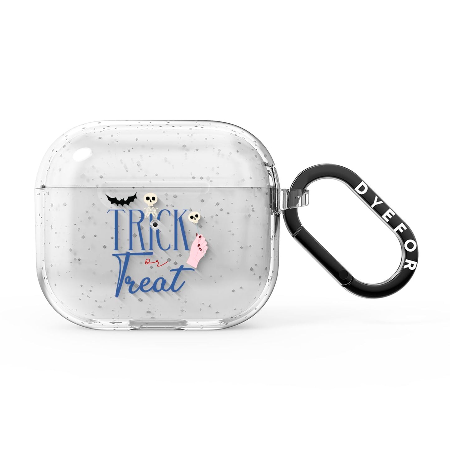 Blue Trick or Treat AirPods Glitter Case 3rd Gen
