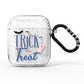 Blue Trick or Treat AirPods Glitter Case