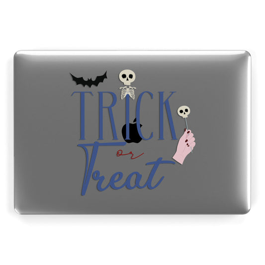 Blue Trick or Treat Apple MacBook Case