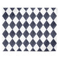 Blue White Harlequin Personalised Wrapping Paper Alternative