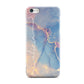 Blue and Pink Marble Apple iPhone 5c Case