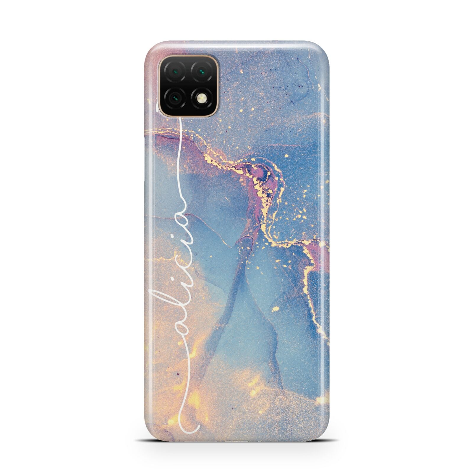 Blue and Pink Marble Huawei Enjoy 20 Phone Case