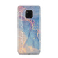 Blue and Pink Marble Huawei Mate 20 Pro Phone Case