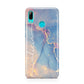 Blue and Pink Marble Huawei P Smart 2019 Case