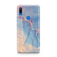 Blue and Pink Marble Huawei P Smart Z