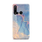 Blue and Pink Marble Huawei P20 Lite 5G Phone Case