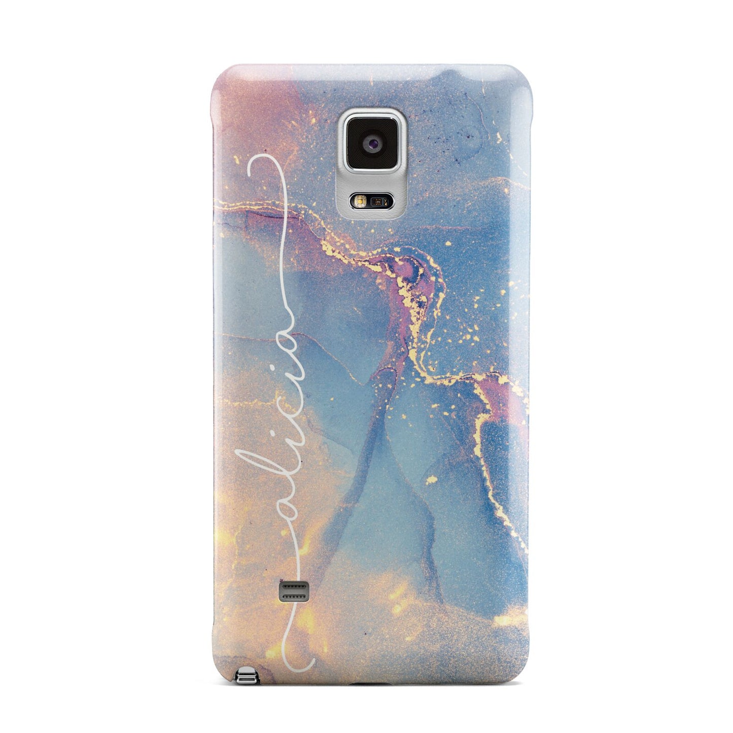 Blue and Pink Marble Samsung Galaxy Note 4 Case