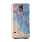 Blue and Pink Marble Samsung Galaxy S5 Case