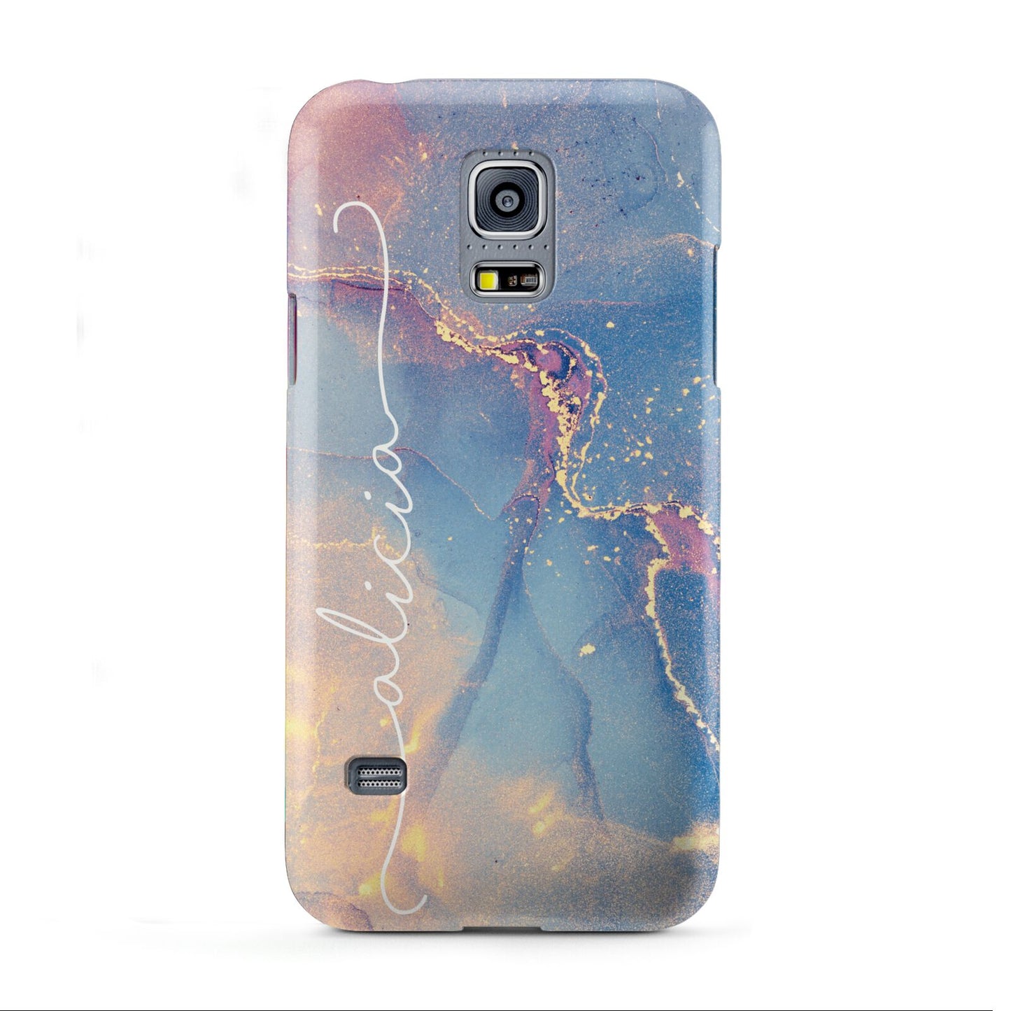 Blue and Pink Marble Samsung Galaxy S5 Mini Case