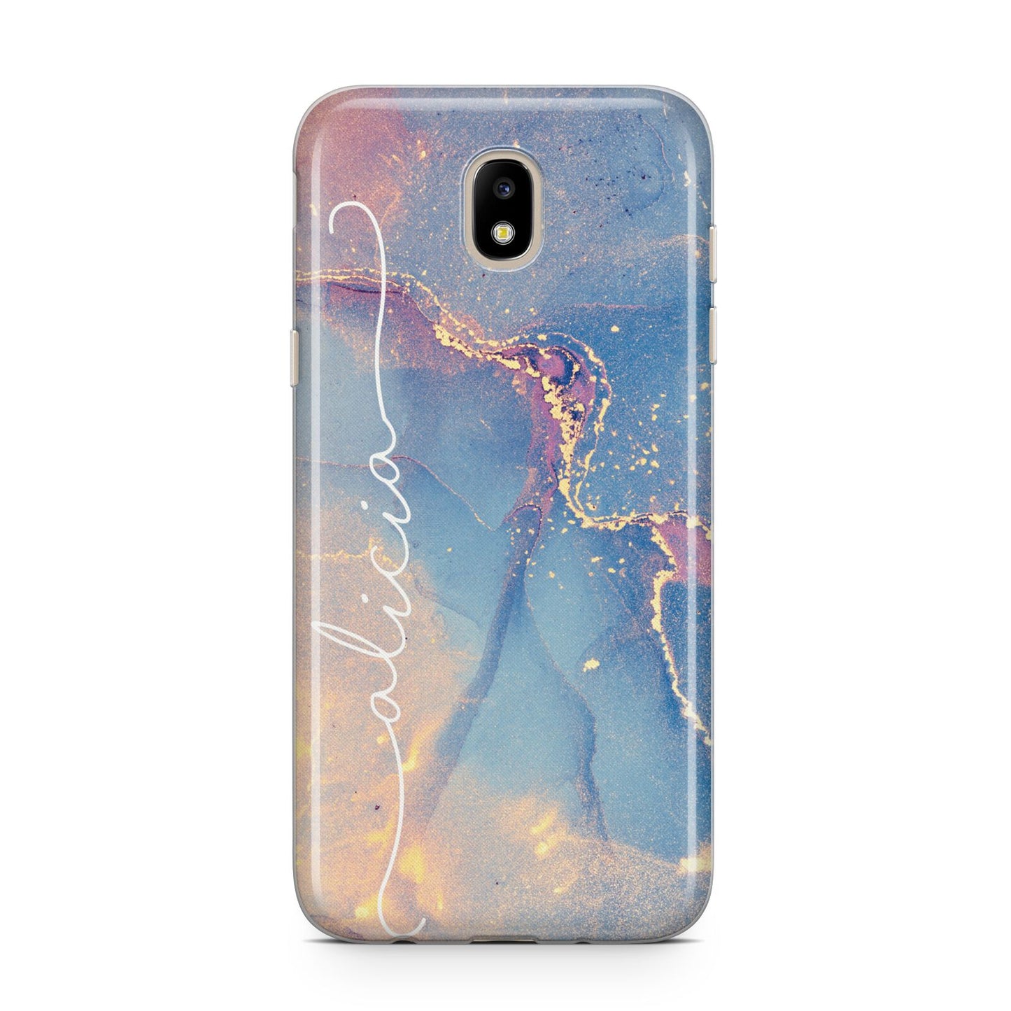 Blue and Pink Marble Samsung J5 2017 Case