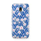 Blue and White Flowers Samsung Galaxy J3 2017 Case