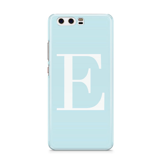 Blue with White Personalised Monogram Huawei P10 Phone Case