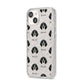Bluetick Coonhound Icon with Name iPhone 14 Glitter Tough Case Starlight Angled Image