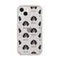 Bluetick Coonhound Icon with Name iPhone 14 Plus Glitter Tough Case Starlight