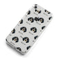 Bluetick Coonhound Icon with Name iPhone 8 Bumper Case on Silver iPhone Alternative Image