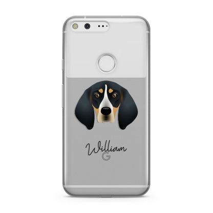 Bluetick Coonhound Personalised Google Pixel Case