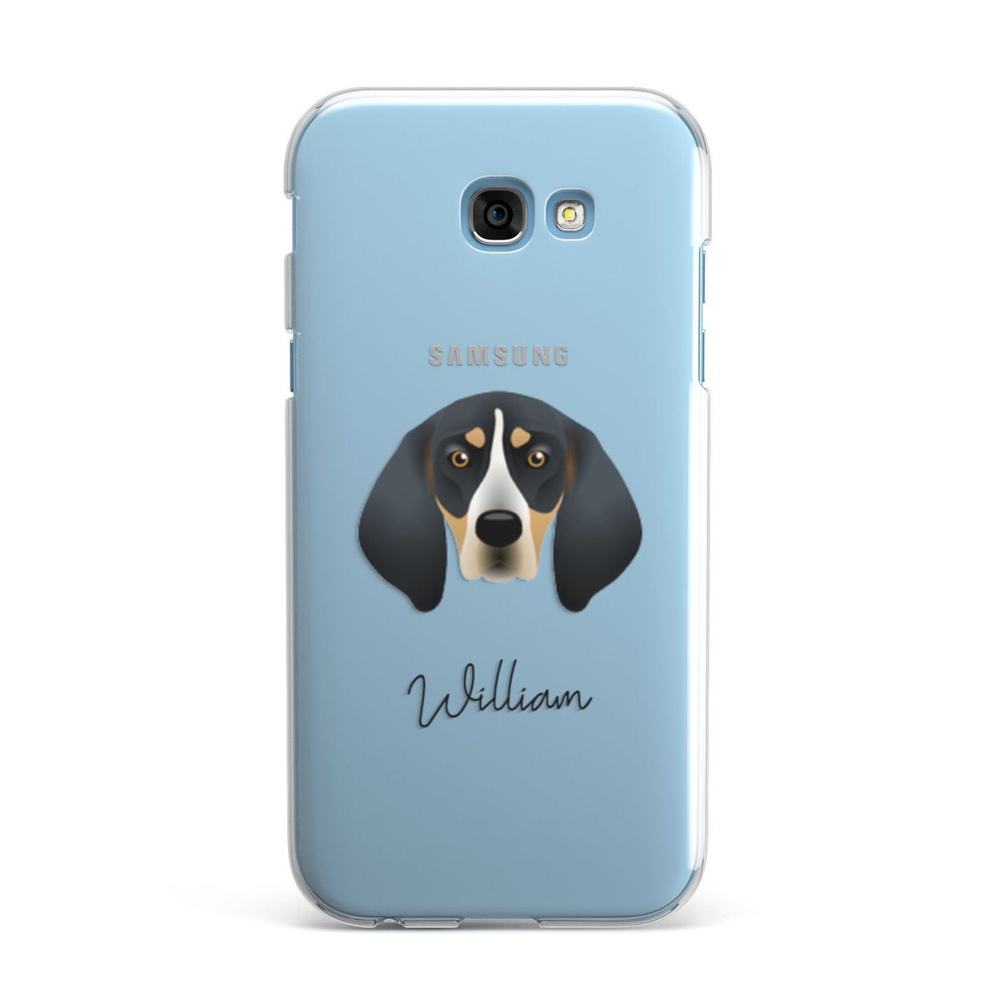 Bluetick Coonhound Personalised Samsung Galaxy A7 2017 Case