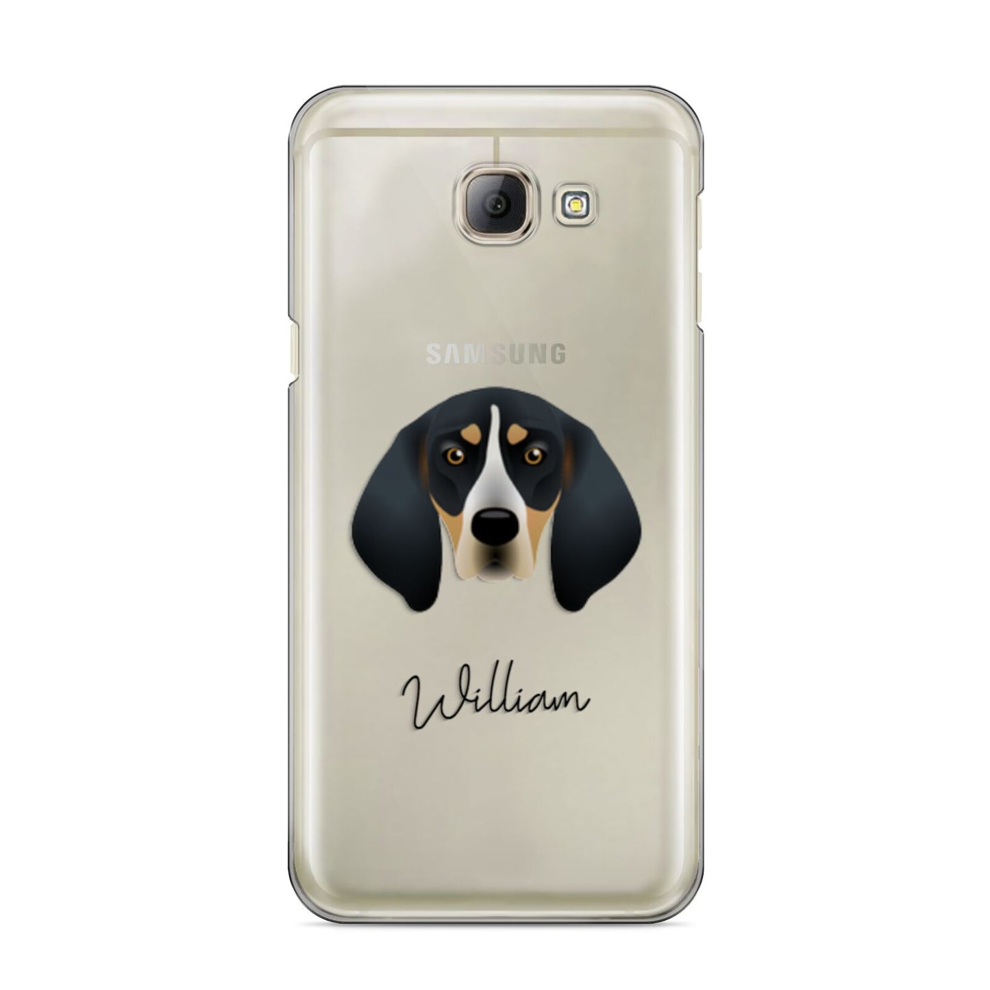 Bluetick Coonhound Personalised Samsung Galaxy A8 2016 Case