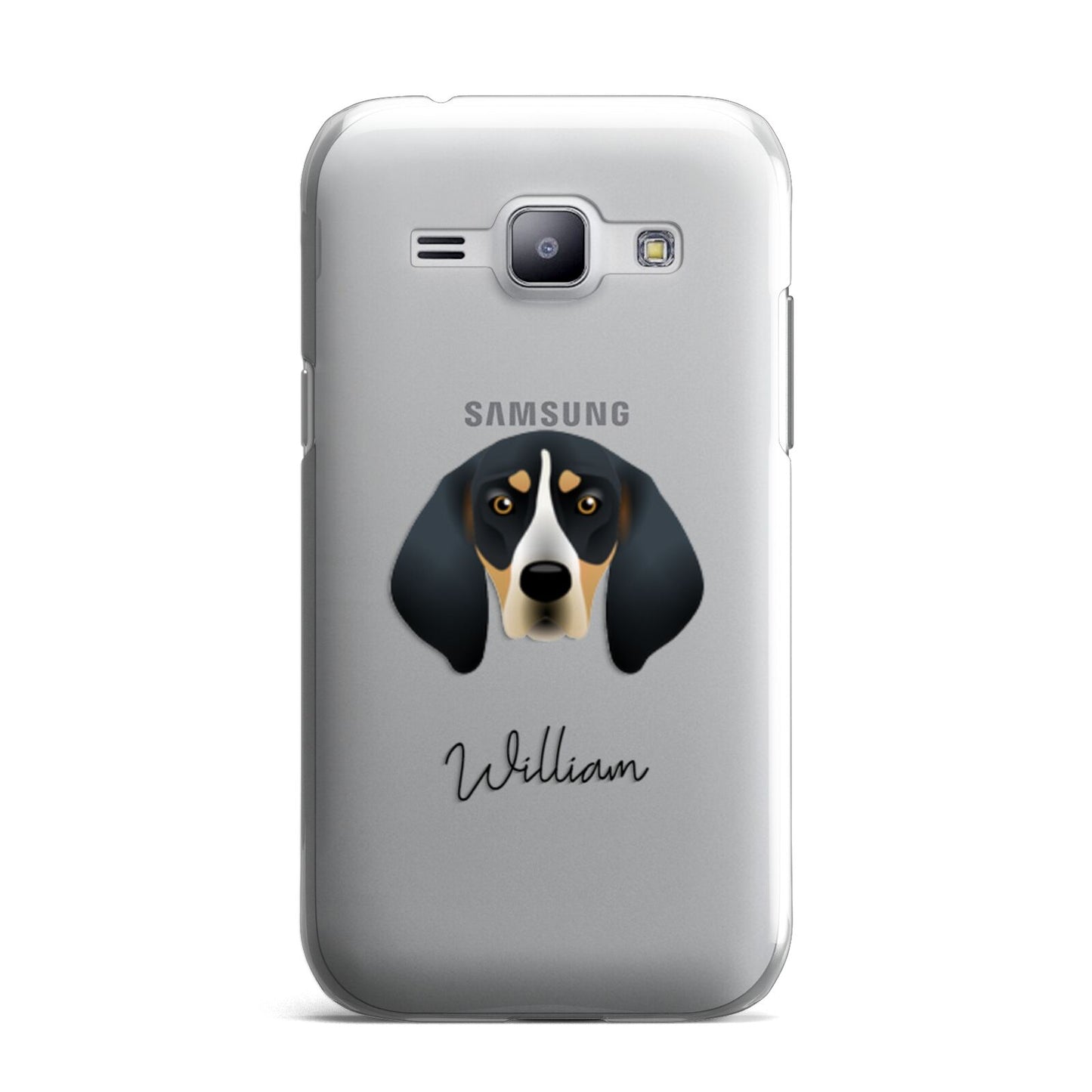 Bluetick Coonhound Personalised Samsung Galaxy J1 2015 Case