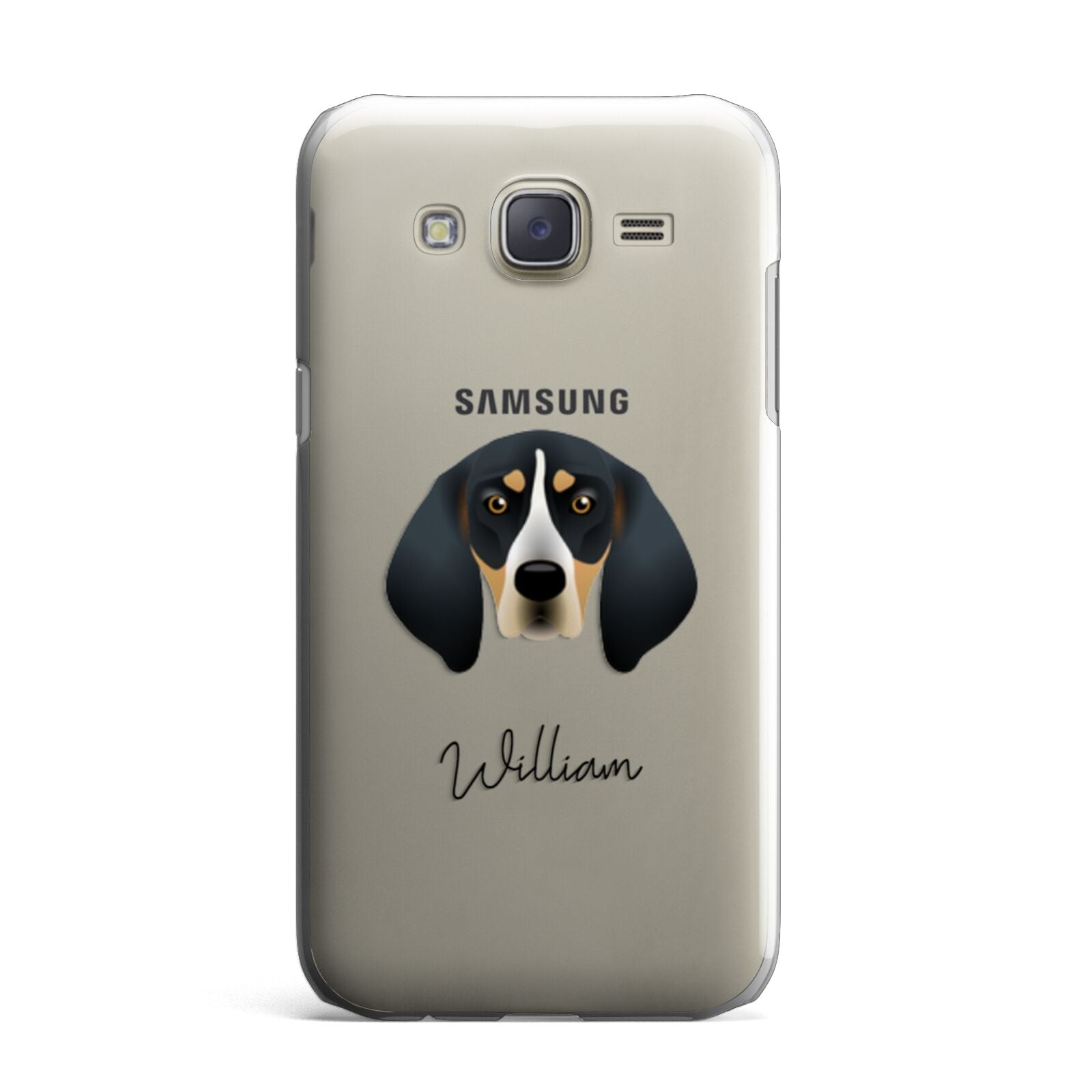 Bluetick Coonhound Personalised Samsung Galaxy J7 Case