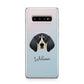 Bluetick Coonhound Personalised Samsung Galaxy S10 Plus Case