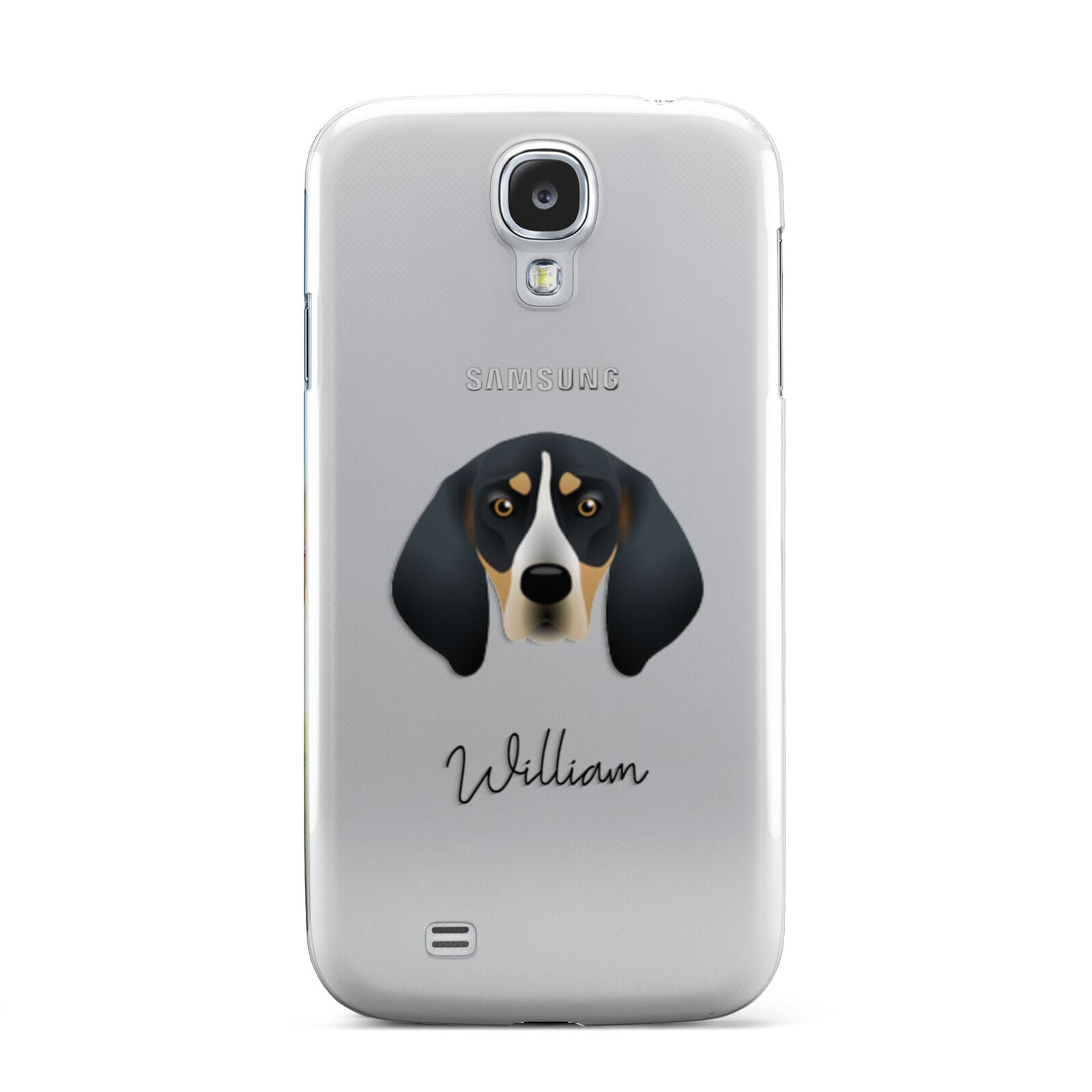 Bluetick Coonhound Personalised Samsung Galaxy S4 Case