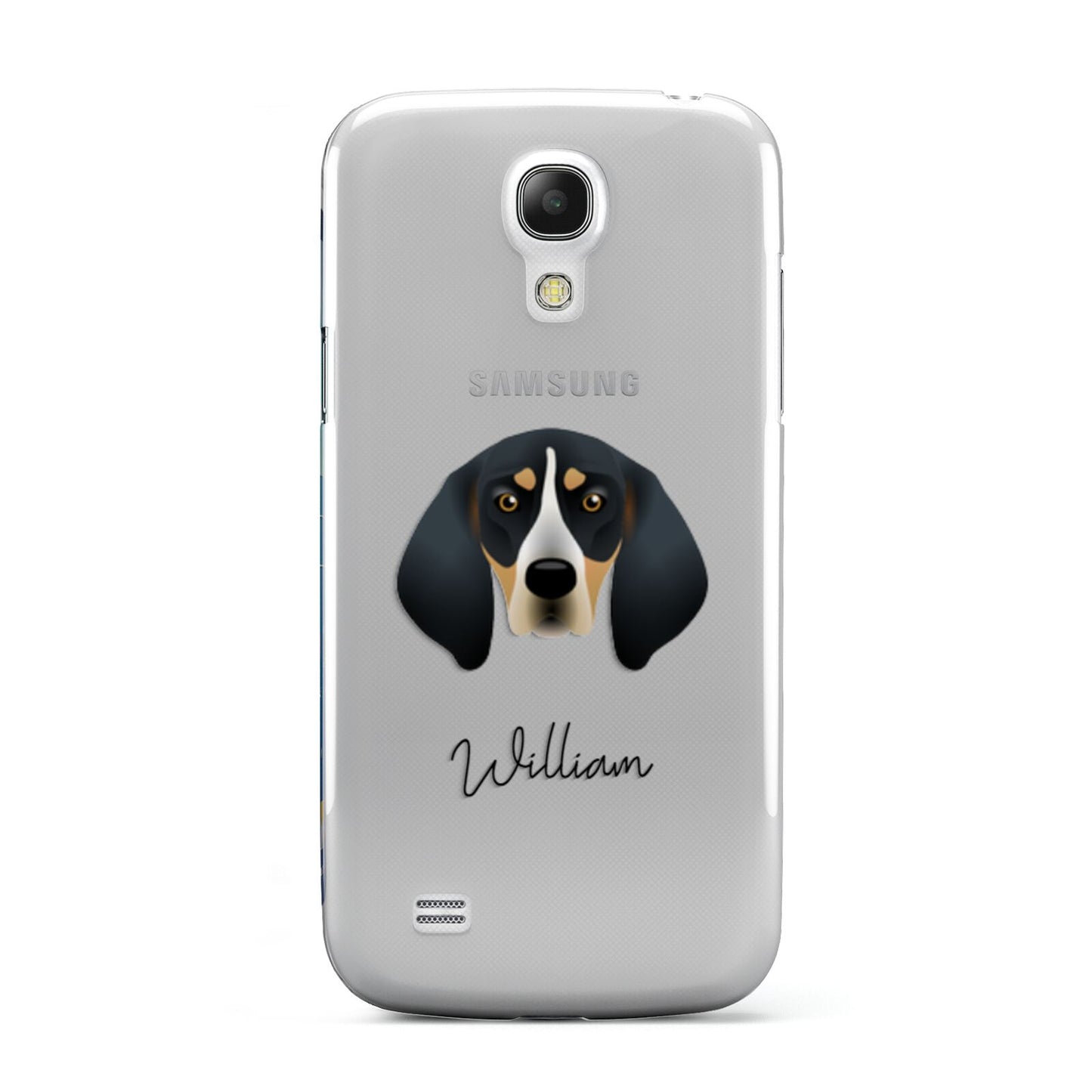Bluetick Coonhound Personalised Samsung Galaxy S4 Mini Case