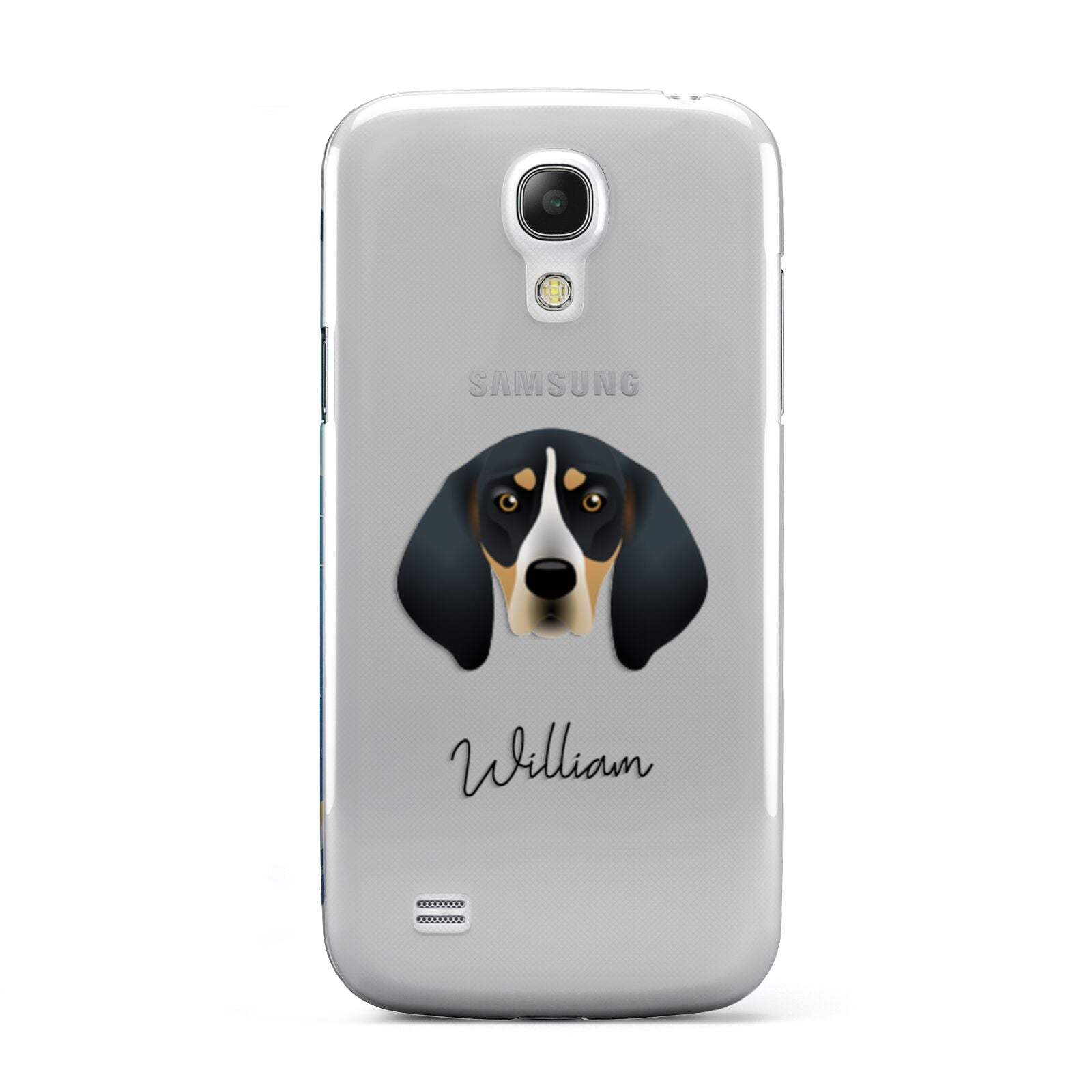 Bluetick Coonhound Personalised Samsung Galaxy S4 Mini Case