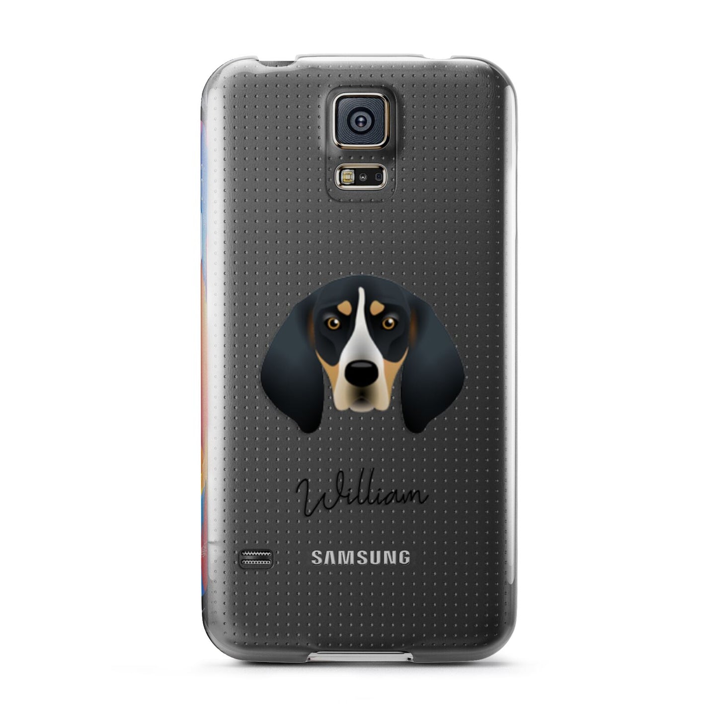 Bluetick Coonhound Personalised Samsung Galaxy S5 Case