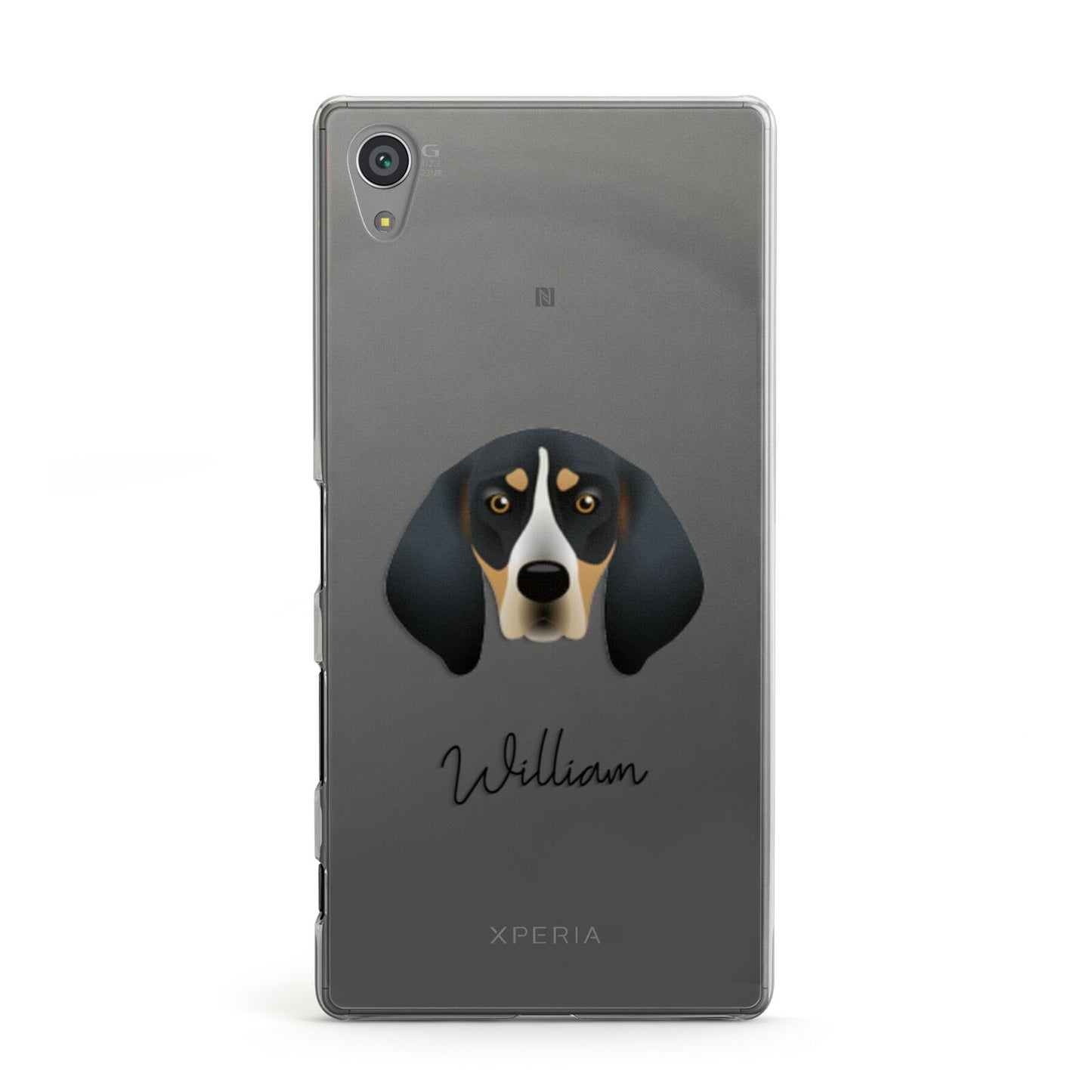 Bluetick Coonhound Personalised Sony Xperia Case