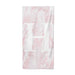 Blush Marble Custom Initial Personalised Beach Towel