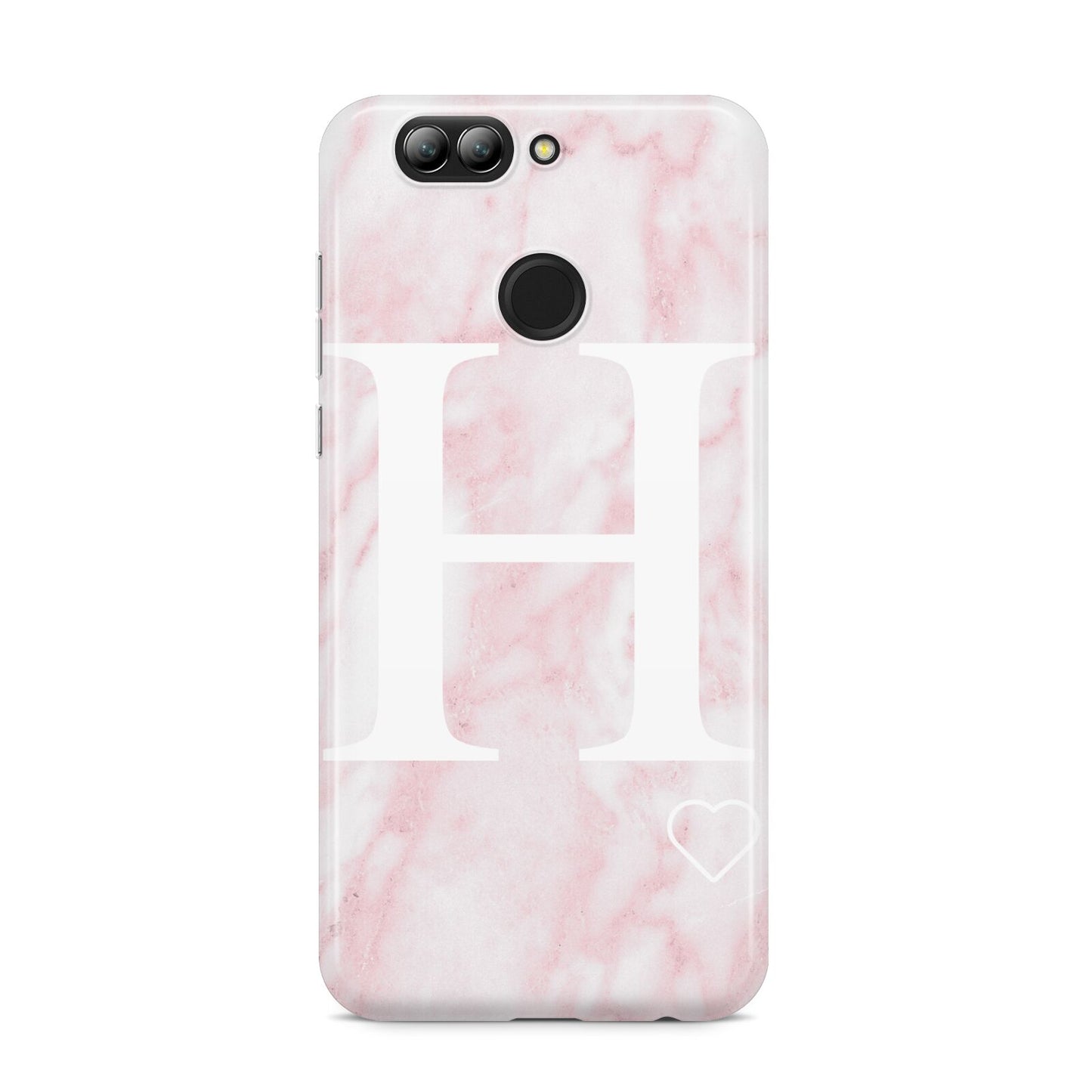 Blush Marble Custom Initial Personalised Huawei Nova 2s Phone Case