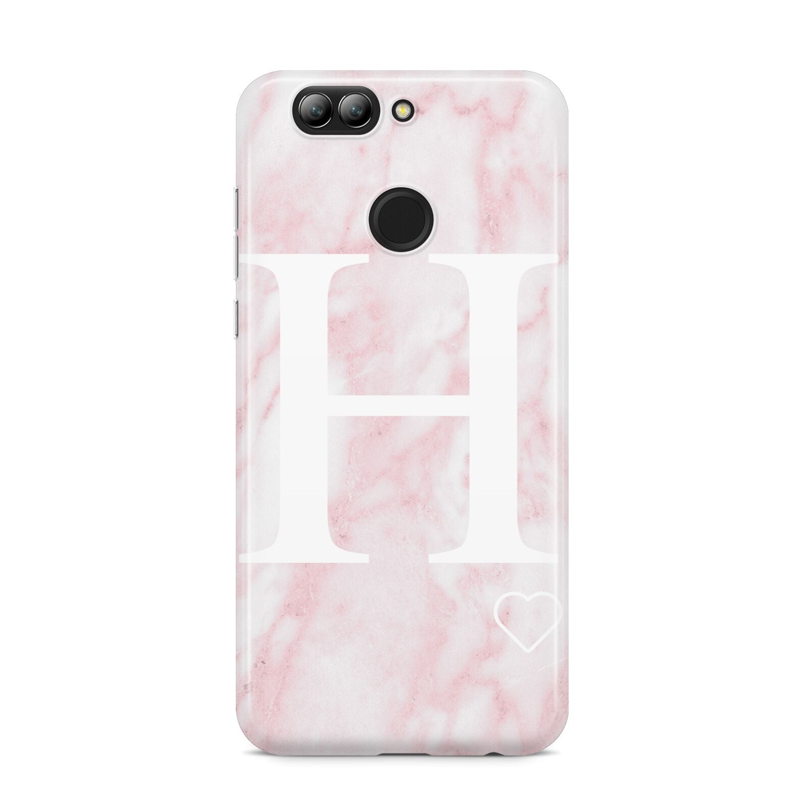 Blush Marble Custom Initial Personalised Huawei Nova 2s Phone Case