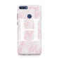 Blush Marble Custom Initial Personalised Huawei P Smart Case