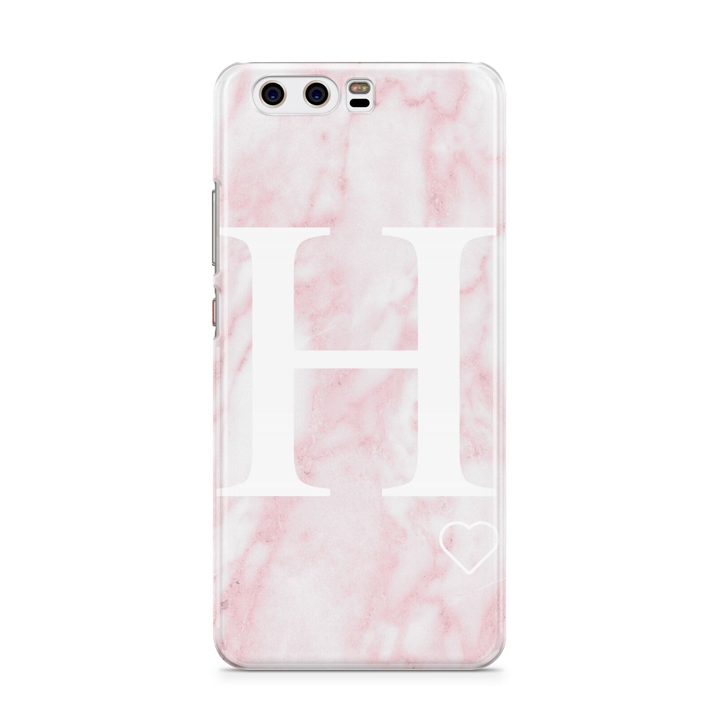 Blush Marble Custom Initial Personalised Huawei P10 Phone Case