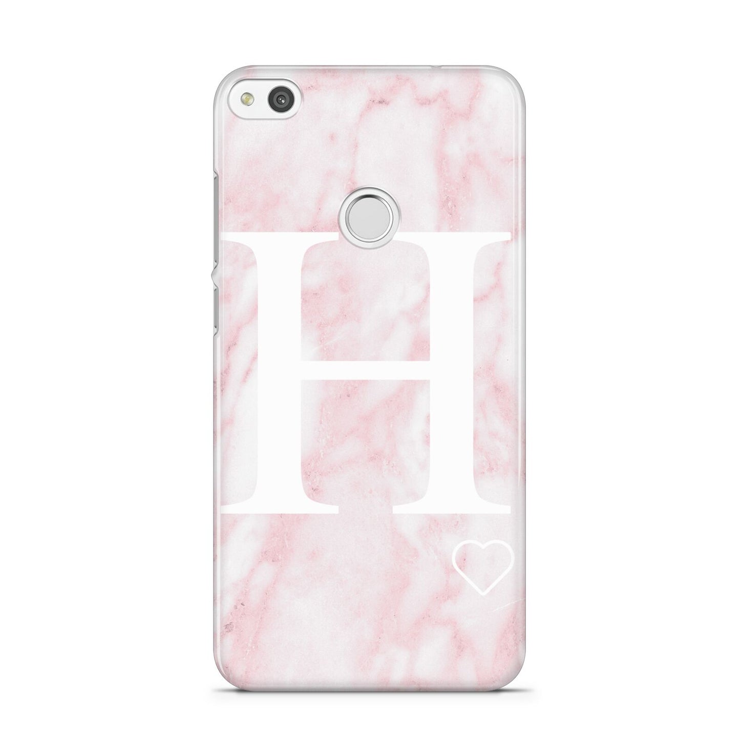 Blush Marble Custom Initial Personalised Huawei P8 Lite Case