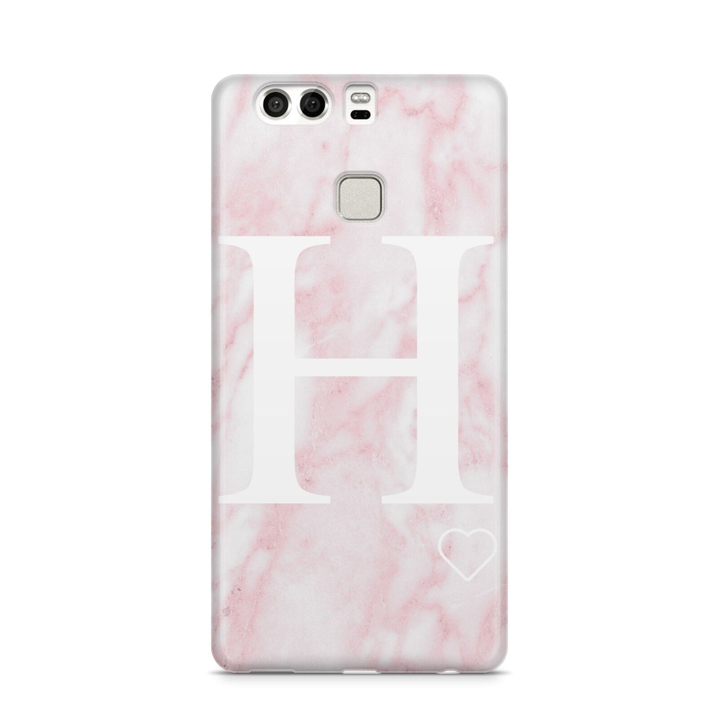 Blush Marble Custom Initial Personalised Huawei P9 Case